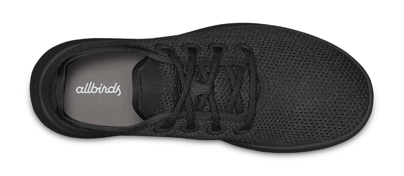 Women's Tree Runner - Jet Black (Black Sole)