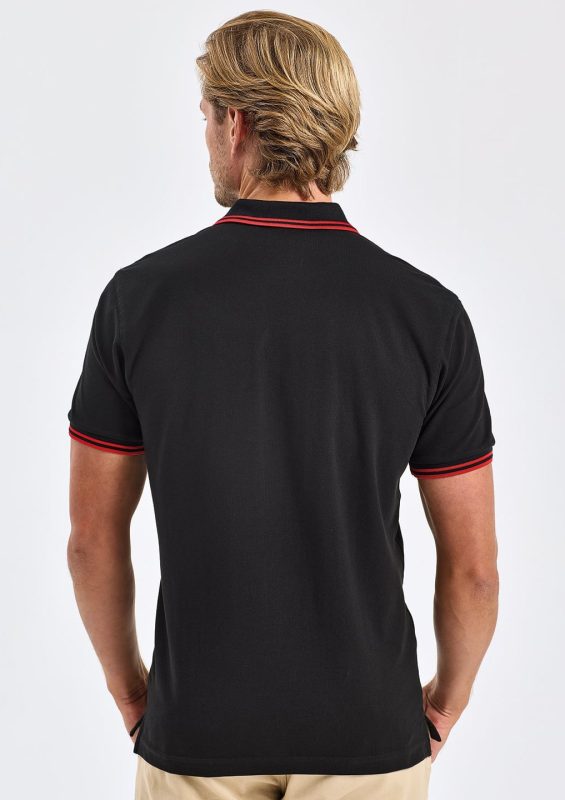 Classic fit tipped polo