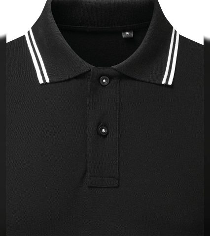classic fit tipped polo