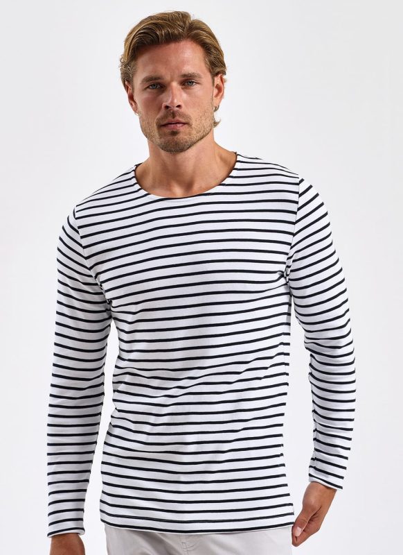 Marinière coastal long sleeve tee