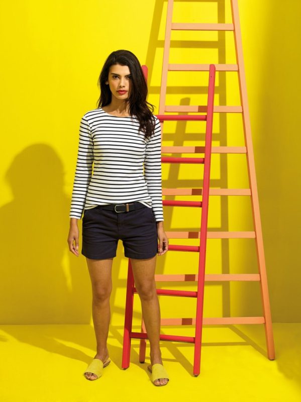 Marinière coastal long sleeve tee