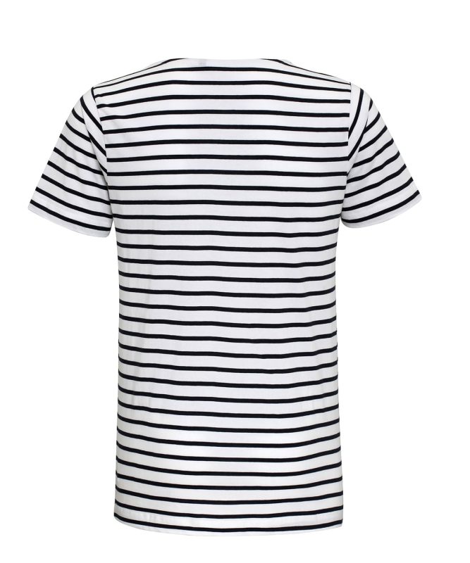 Marinière coastal short sleeve tee - White/Navy