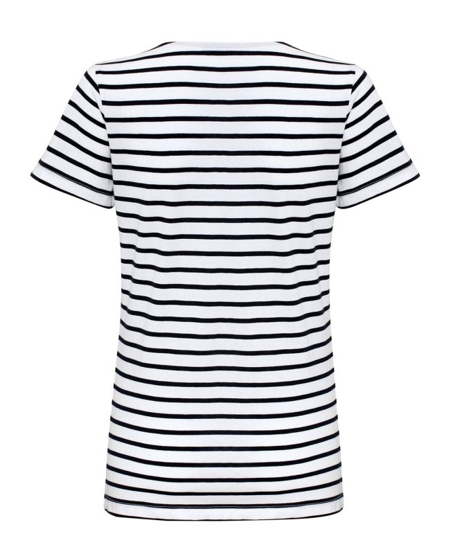 Marinière coastal short sleeve tee - White/Navy