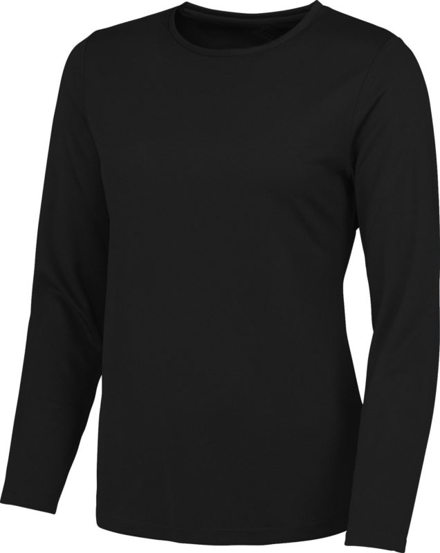 Long Sleeve Cool T - Jet Black