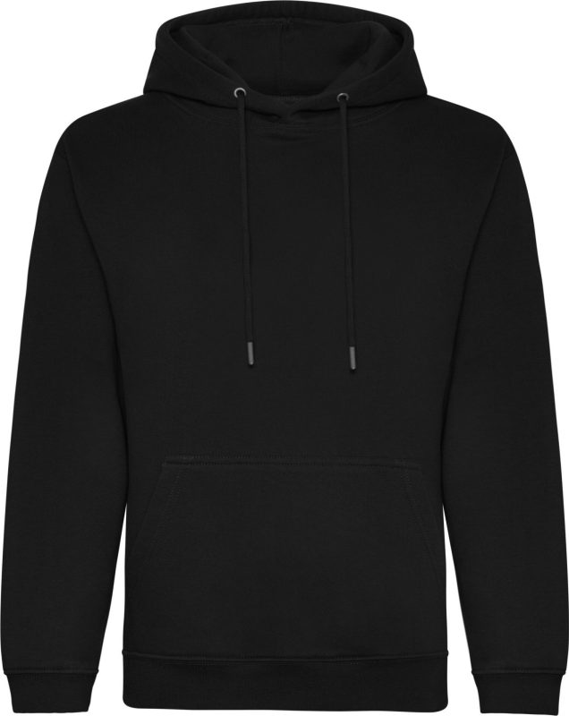 Organic Hoodie - Deep Black