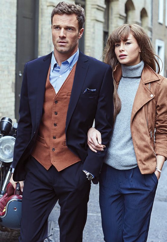 Tailored Fit Cassino Suit Jacket