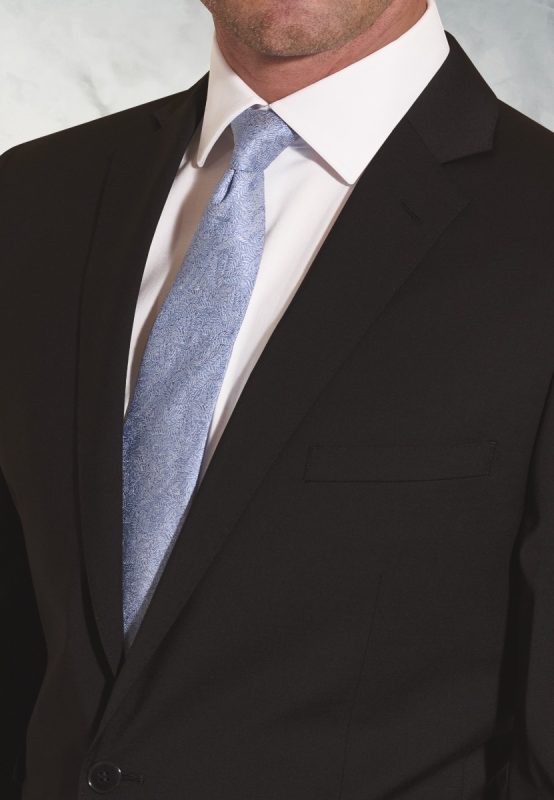 Tailored Fit Cassino Suit Jacket - Black