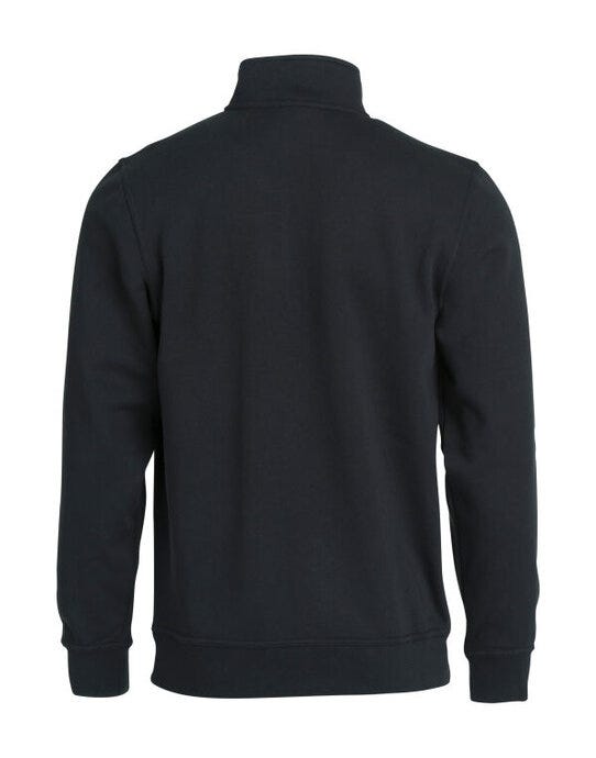 Basic 1/2 Zip - Black