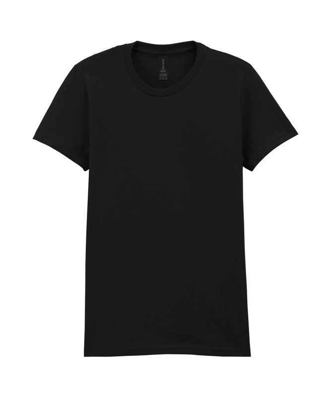 Softstyle™ midweight t-shirt - Pitch Black