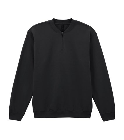 Softstyle™ midweight adult fleece 1/4-zip sweatshirt