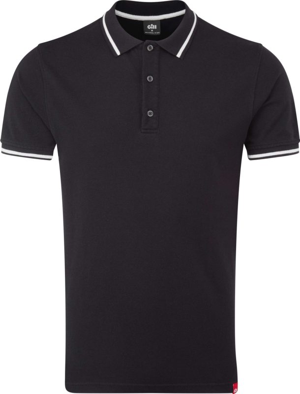 Crew Polo Shirt - Black