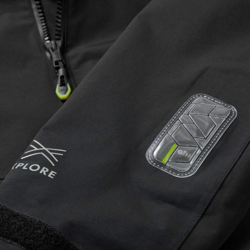 OS3 Coastal Waterproof Sailing Jacket - Black