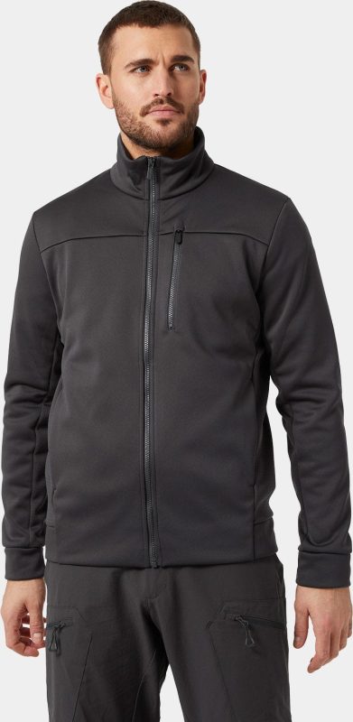 Crew Fleece Jacket - Ebony