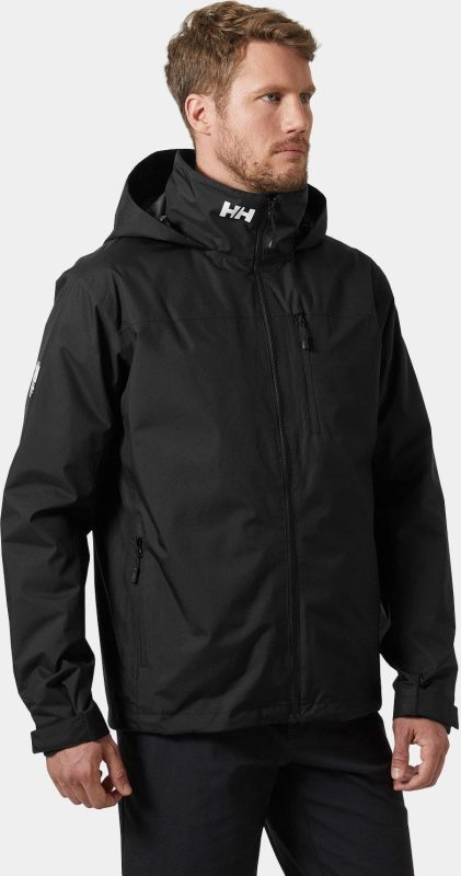 Crew Hooded Midlayer Sailing Jacket 2.0 - Black