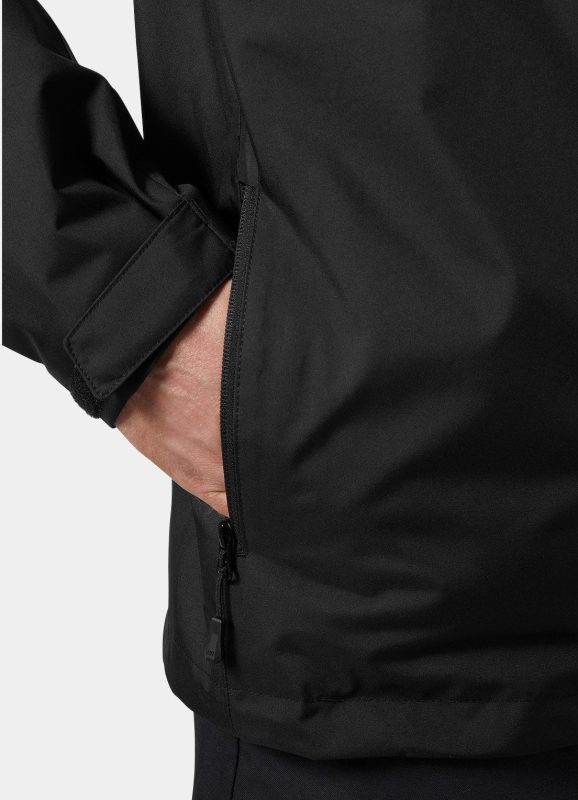 Crew Hooded Midlayer Sailing Jacket 2.0 - Black