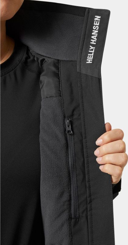 Crew Hooded Midlayer Sailing Jacket 2.0 - Black