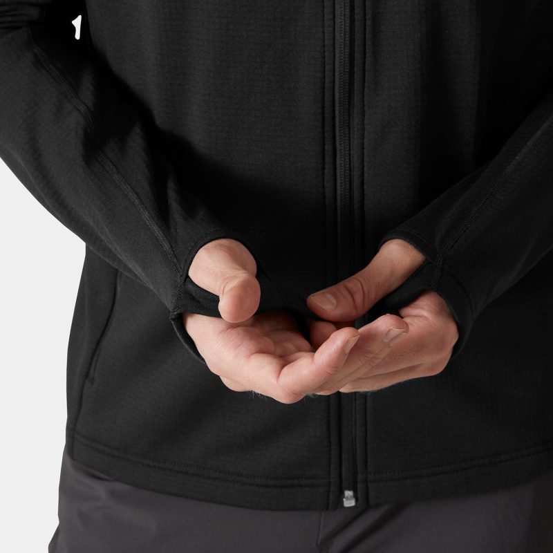 Versalite Hooded Fleece Jacket - Black