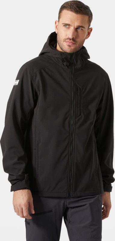 Paramount Hooded Softshell Jacket - Black