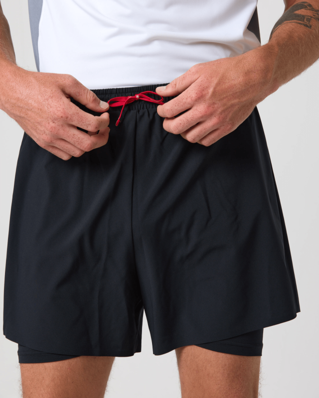 Zeroweight 2-In-1 Short - Black