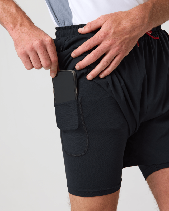 Zeroweight 2-In-1 Short - Black