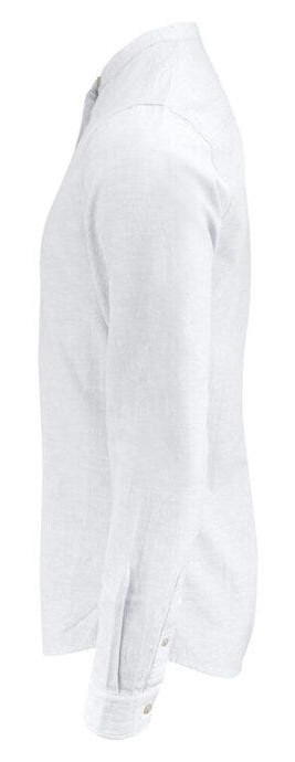 Townsend Linen-Blend Shirt - White