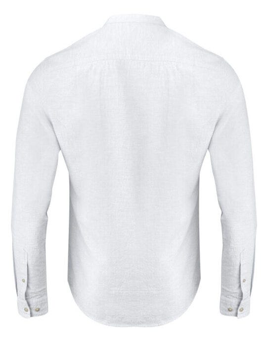 Townsend Linen-Blend Shirt - White