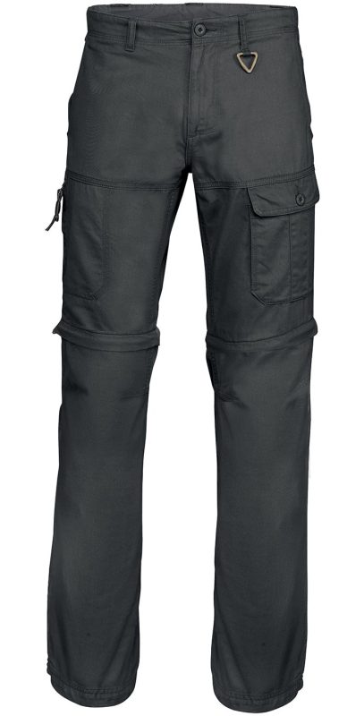 2-in-1 multi-pocket trousers - Black