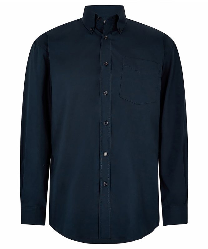 Corporate Oxford shirt long-sleeved (classic fit) - Dark Navy