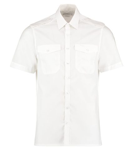 Pilot shirt short-sleeved (tailored fit)