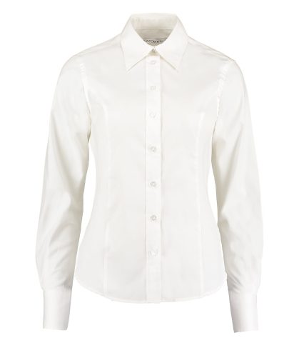 corporate Oxford blouse long-sleeved (tailored fit)
