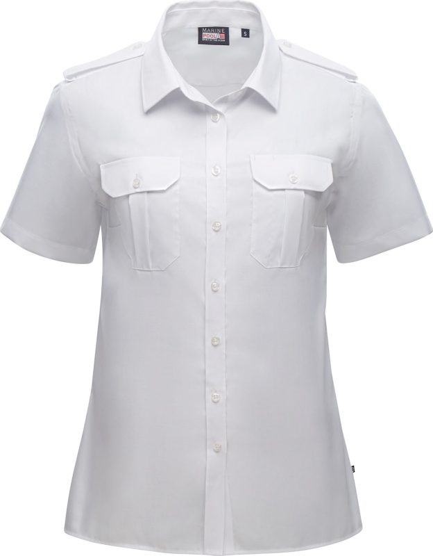 Captain Non-iron Shirt Short Sleeve - White