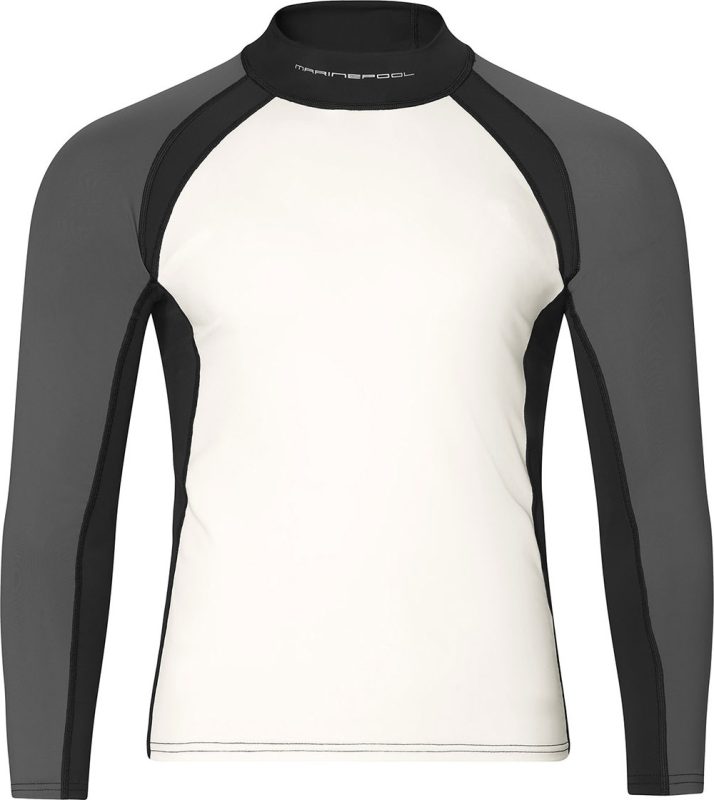 MP Rash Guard Longsleeve - White / Lt.Grey
