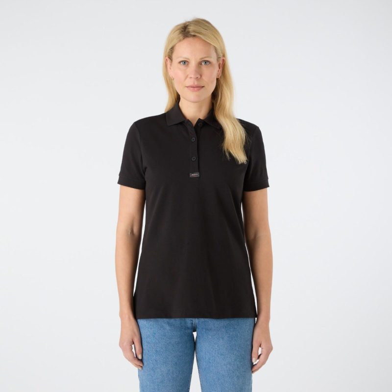 Essential Pique Polo - Black