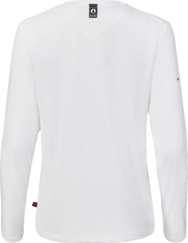 Evo Crew Sunblock Long-Sleeve T-Shirt - White