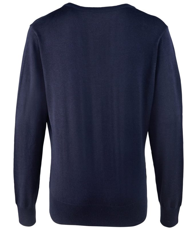 Button Through Knitted Cardigan - Navy