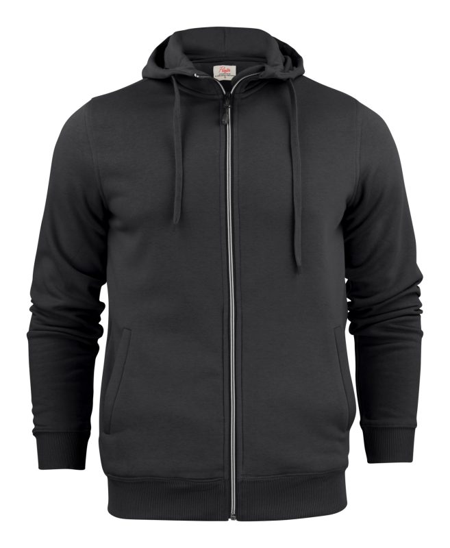Overhead Sweater Full Zip - Black