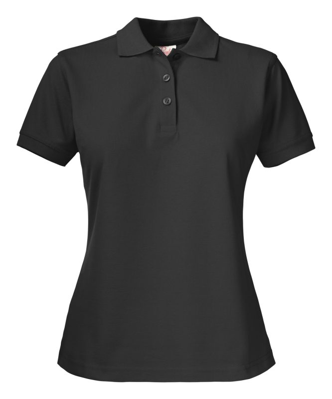Surf Pro Lady Polo Pique - Black