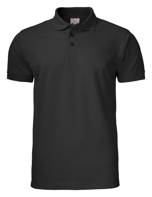 Surf Pro RSX Polo Pique - Black
