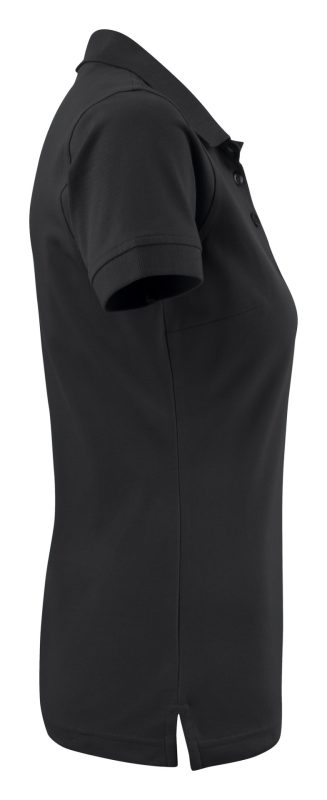 Surf Stretch Polo Pique - Black