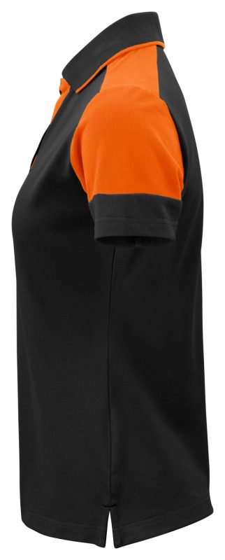 Prime Polo - Black / Orange