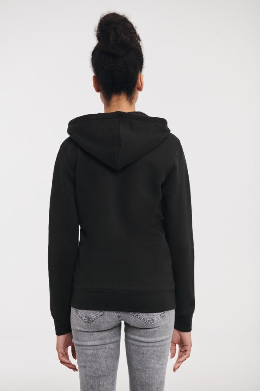 Authentic Zipped Hood Jacket - Black