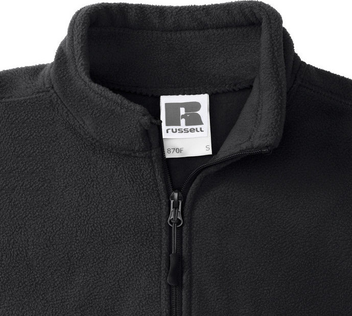 Full Zip Outdoor Fleece - Black
