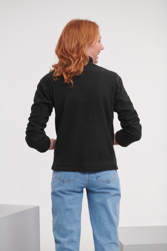 Full Zip Outdoor Fleece - Black