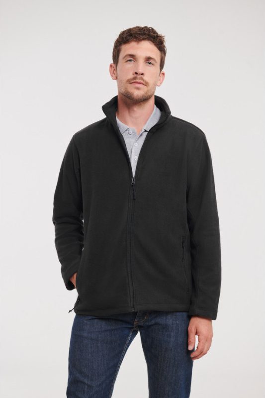 Full Zip Outdoor Fleece - Black