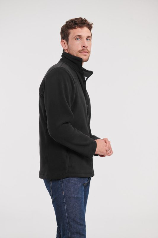 Full Zip Outdoor Fleece - Black
