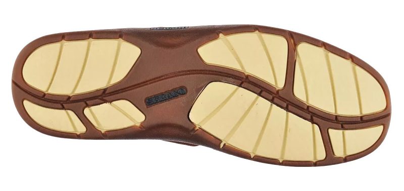Clovehitch Waxed Leather Boat Shoe - Brown Cinnamon