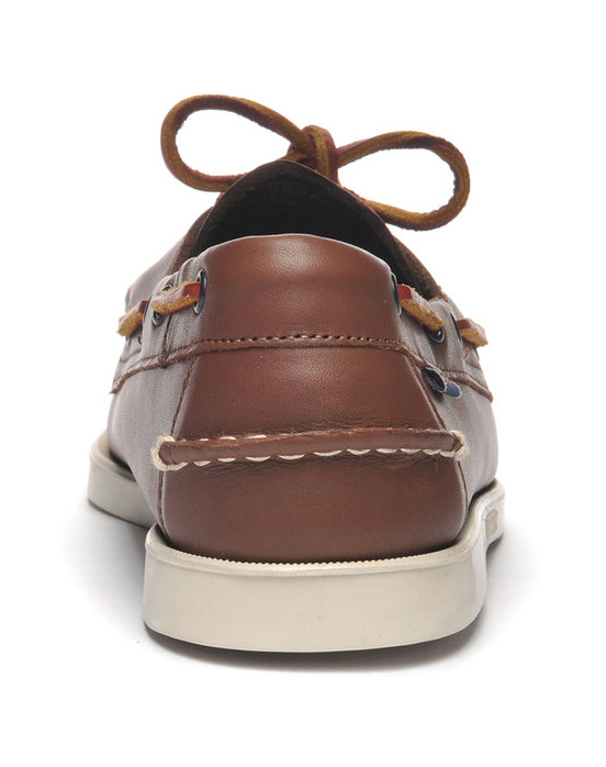 Dockside Portland Leather Boat Shoe - Brown