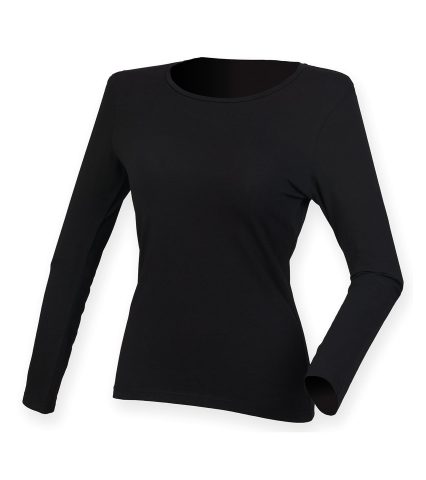 Feel good long sleeved stretch t-shirt