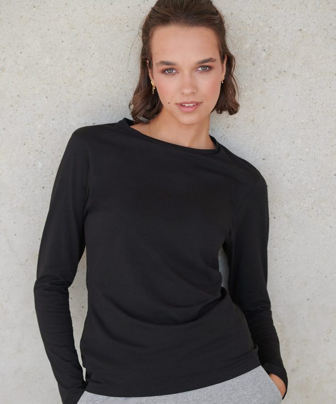 Feel good long sleeved stretch t-shirt