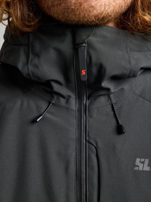 Act Hooded Ins Jkt - Graphite